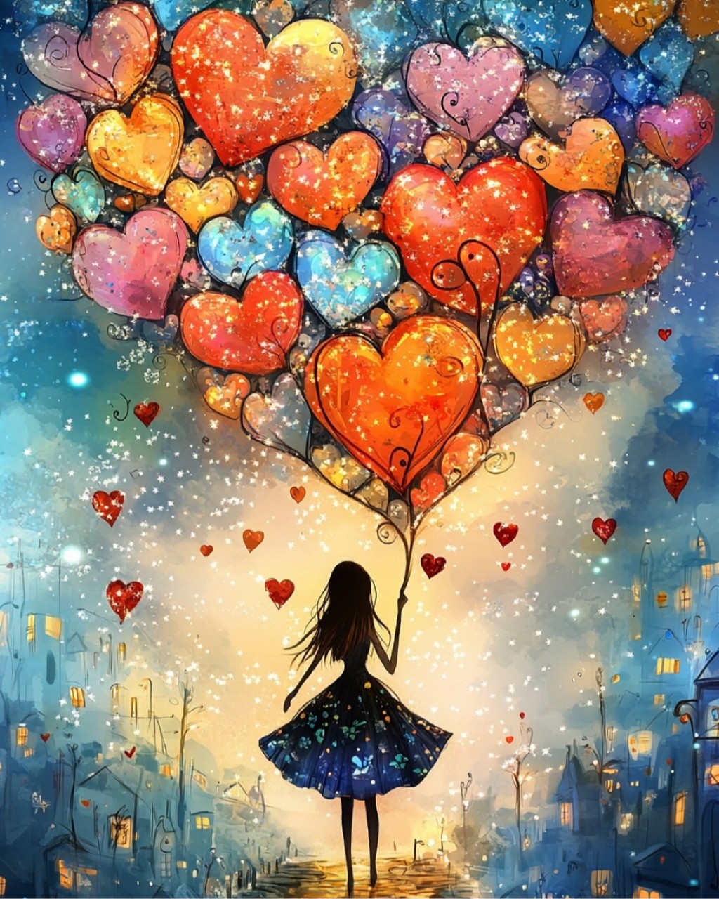 fondos de pantalla Art, heart