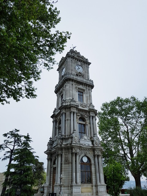 Dolmabahçe clock tower