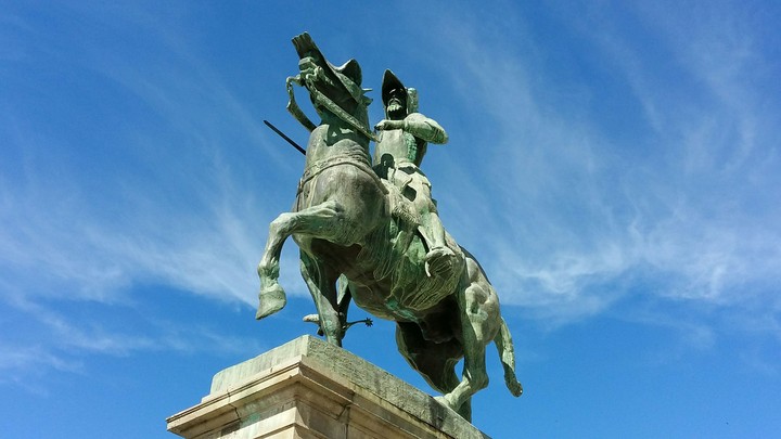 Estatua Francisco Pizarro. Trujillo