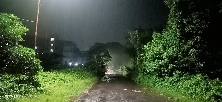 raining at morning 5:30 am