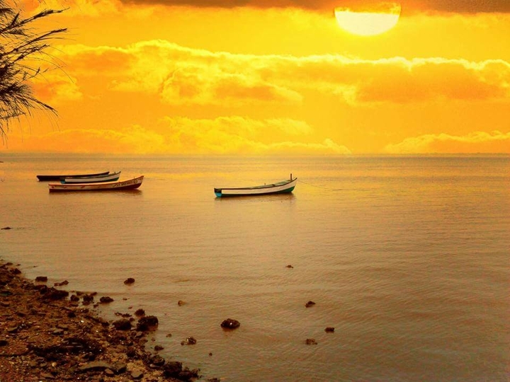Sun set