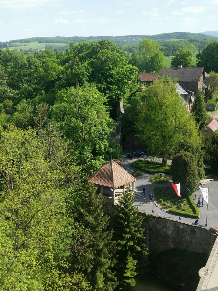zamek Czocha, widoki
