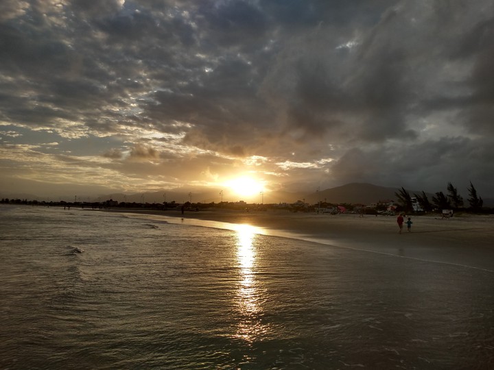 Pôr do Sol maravilhoso!