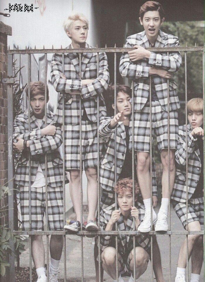 - sehun & chanyeol & yixing & jongin & jongdae & luhan.