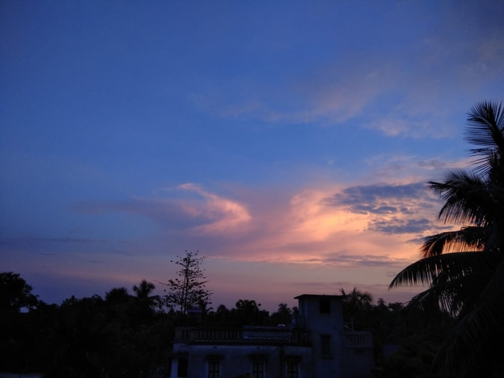 blue sky