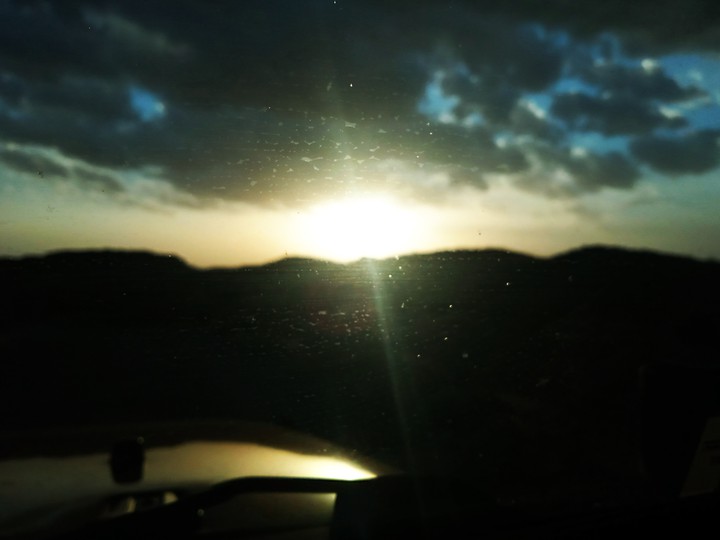 mountain sunset