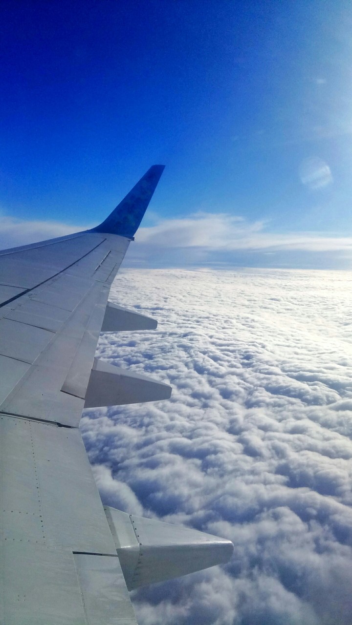 In the sky