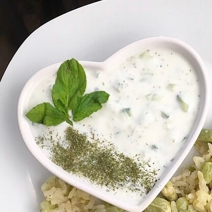 ⚪ Tzatziki # yogurt # Cucumber # Garlic # Drymint ✔