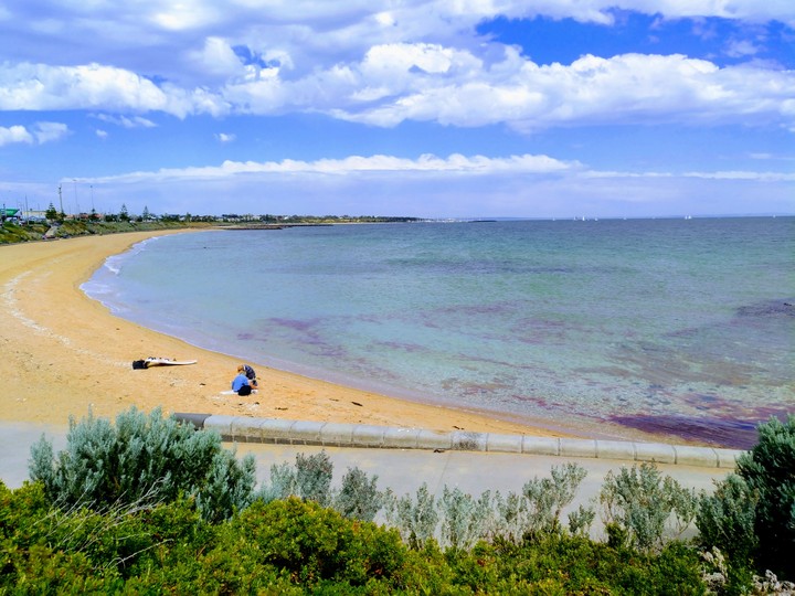 By the sea