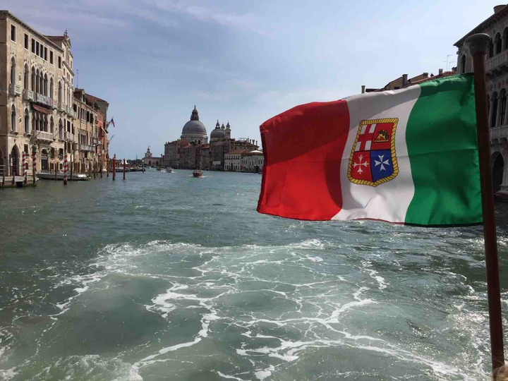 Venice’s view from gondola