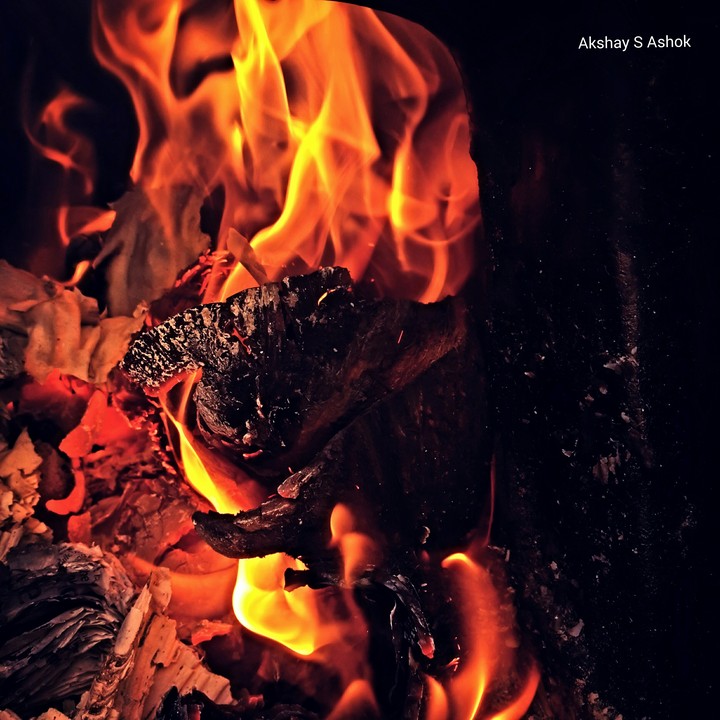The greed with in, bright ablaze!!!!