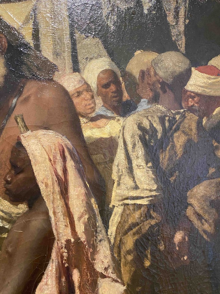 Scene in Market of Cairo