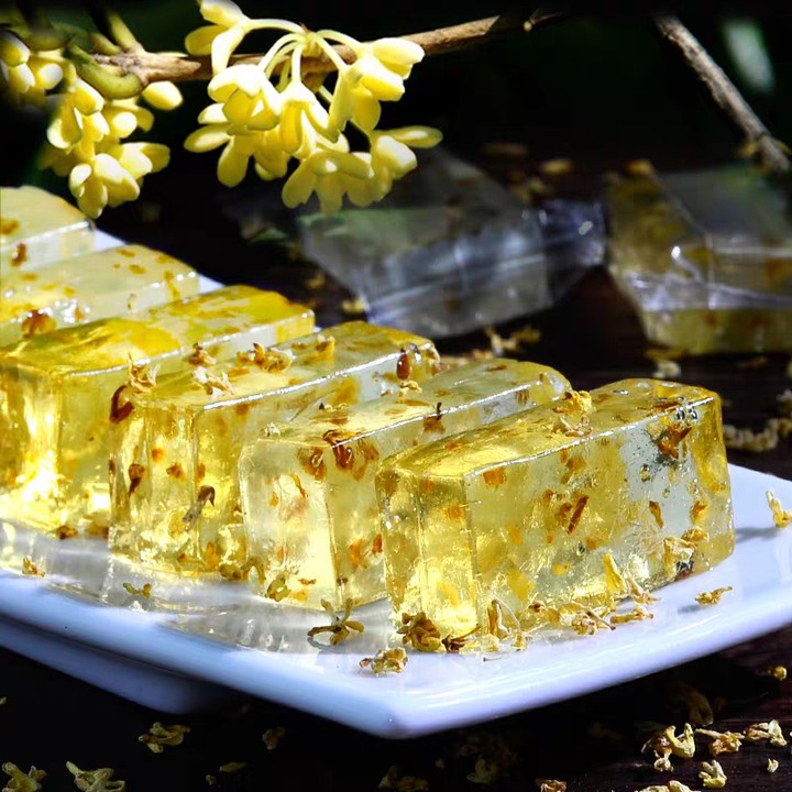 Osmanthus jelly