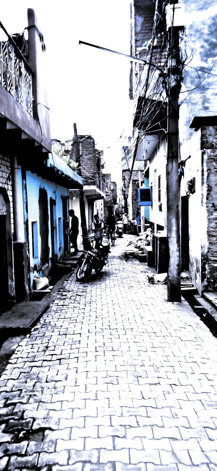 indian street view
