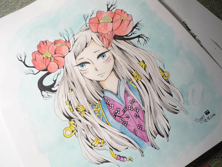 The japanese girl