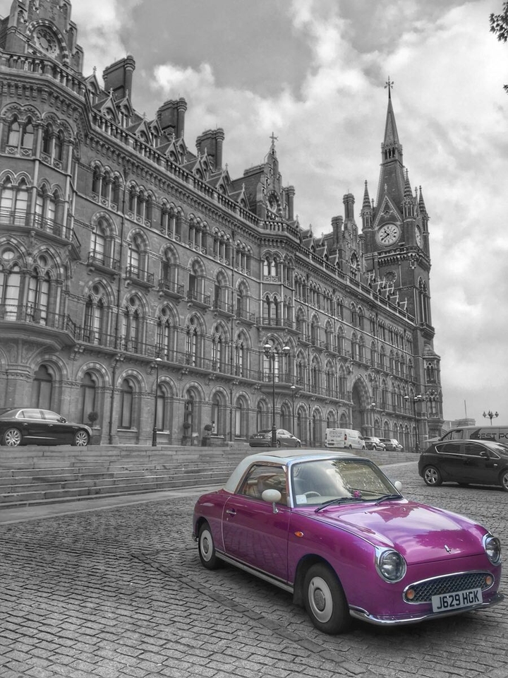 Black and white London