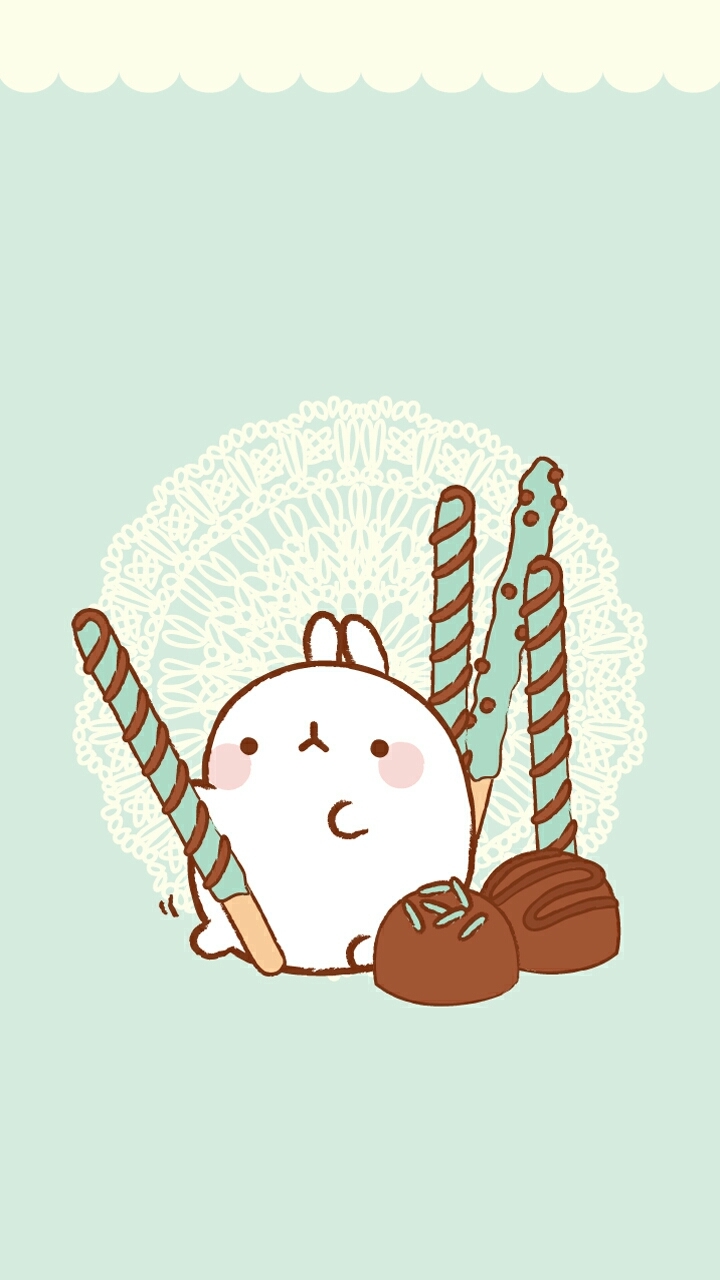 rabbit with green poki