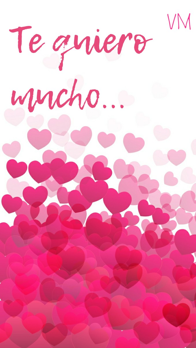 te quiero amor corazón i love you