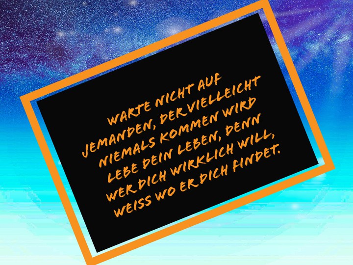 Die Liebe ist nicht zum Suchen da