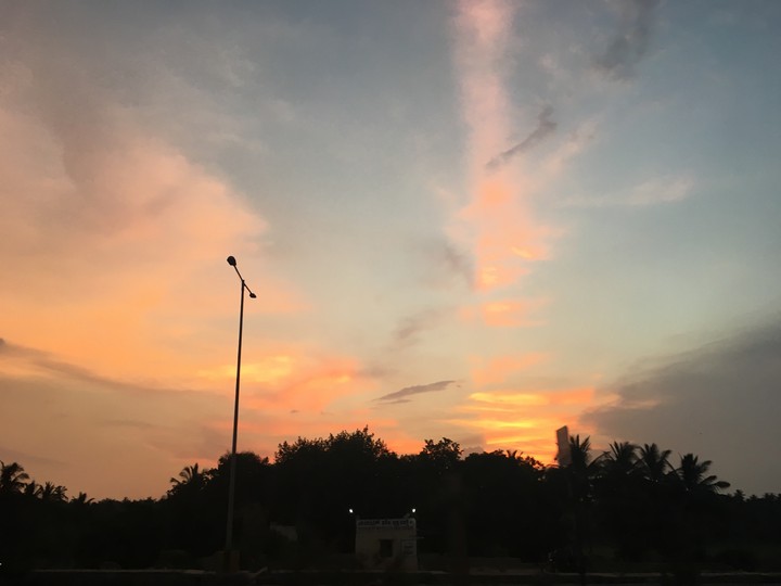 Evening sky