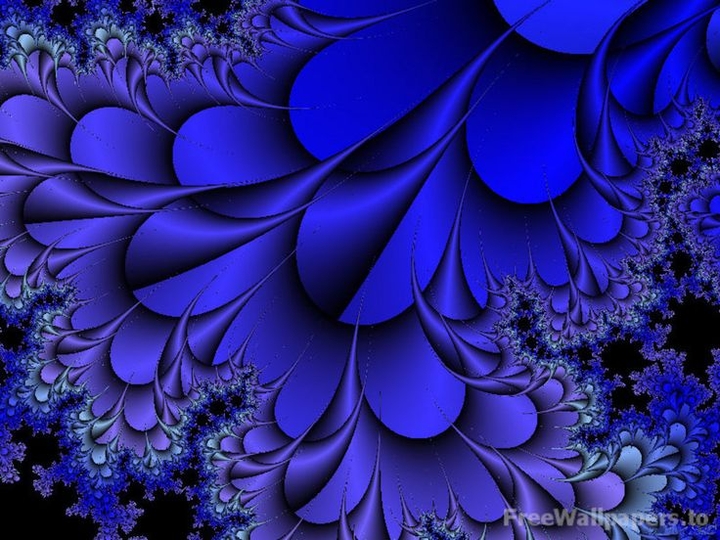 beautiful blue
