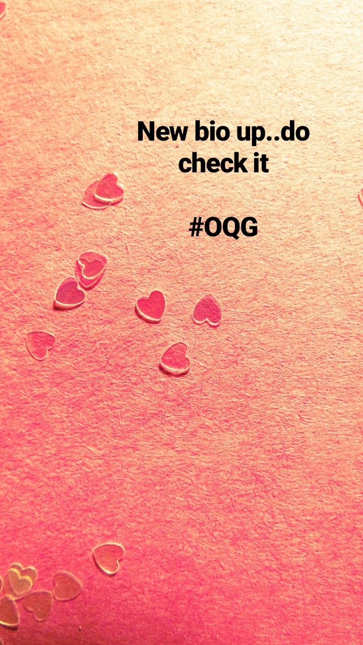new bio #OQG