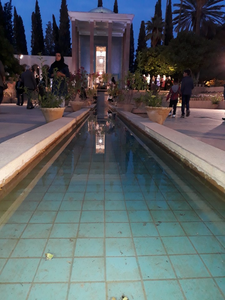 sa'di tomb . shiraz. iran