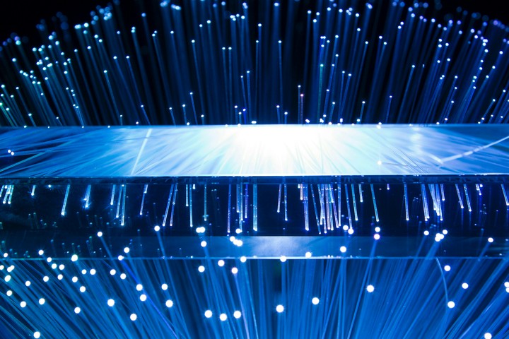 blue lights
