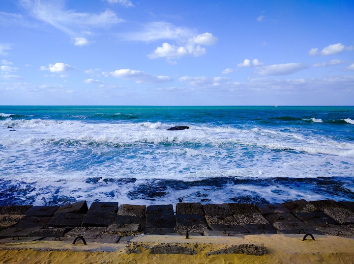 Blue Sea and sky