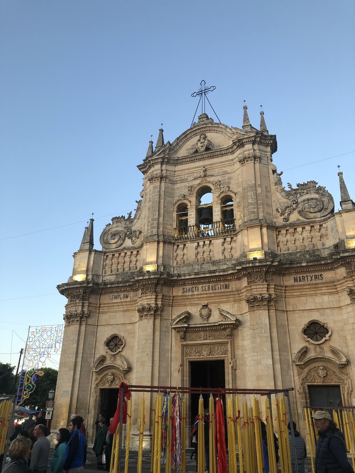 church of San sebastiano