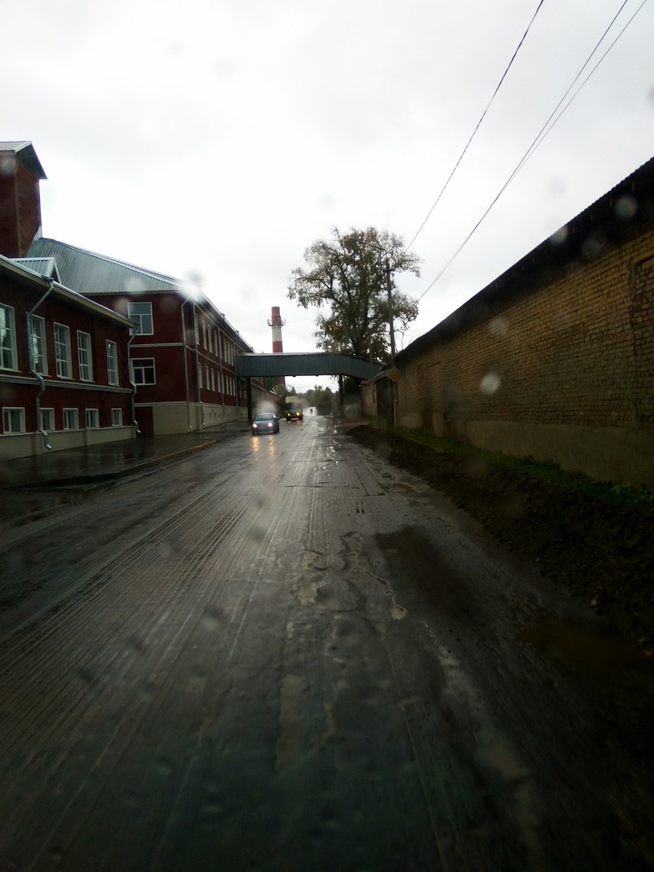 some cloudy day in old town