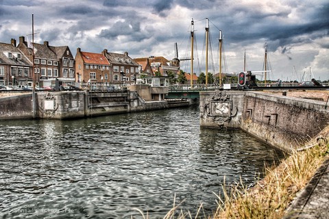 шпалери Harbor, Lock
