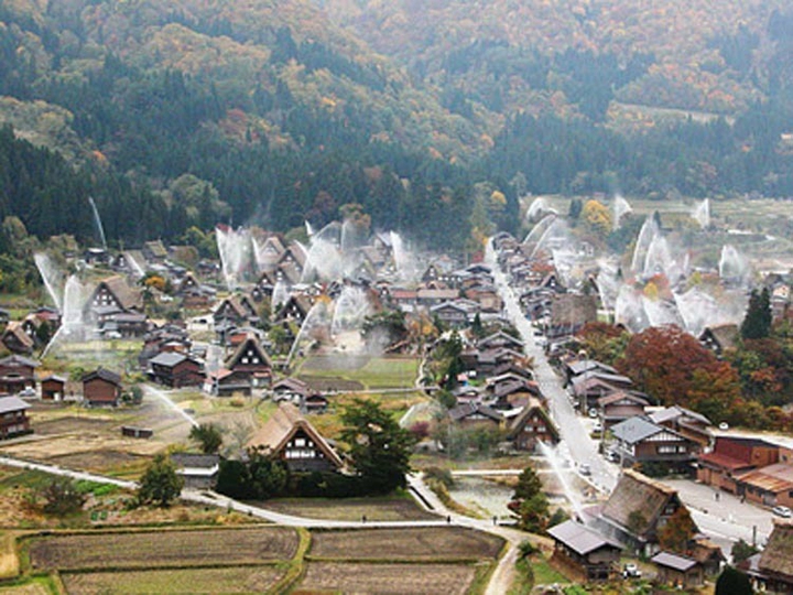 mountain village of Shirakawa-go