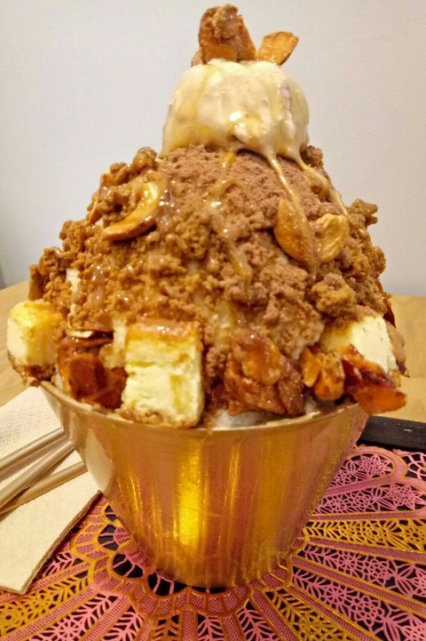 Coffee Almond Crunch Bingsu