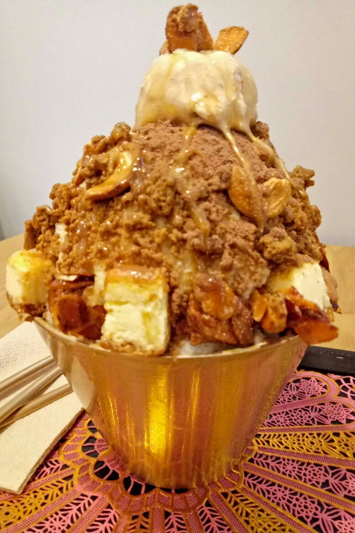 Coffee Almond Crunch Bingsu