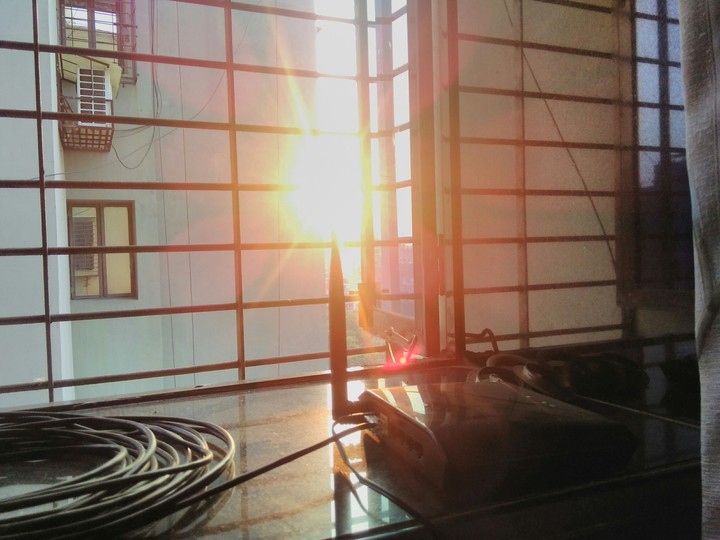 electronic sunrise