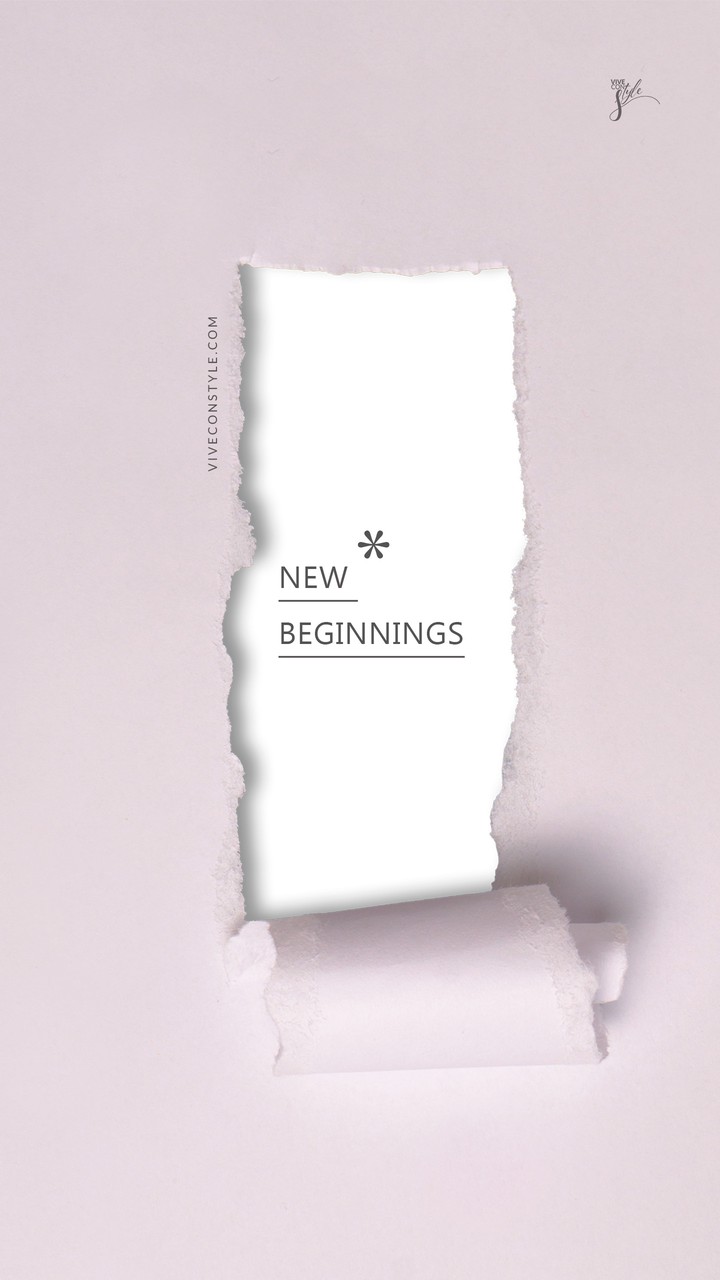 New beginnings