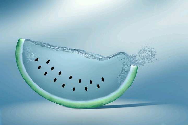real watermelon