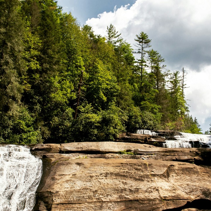 Triple Falls in DuPont State Park