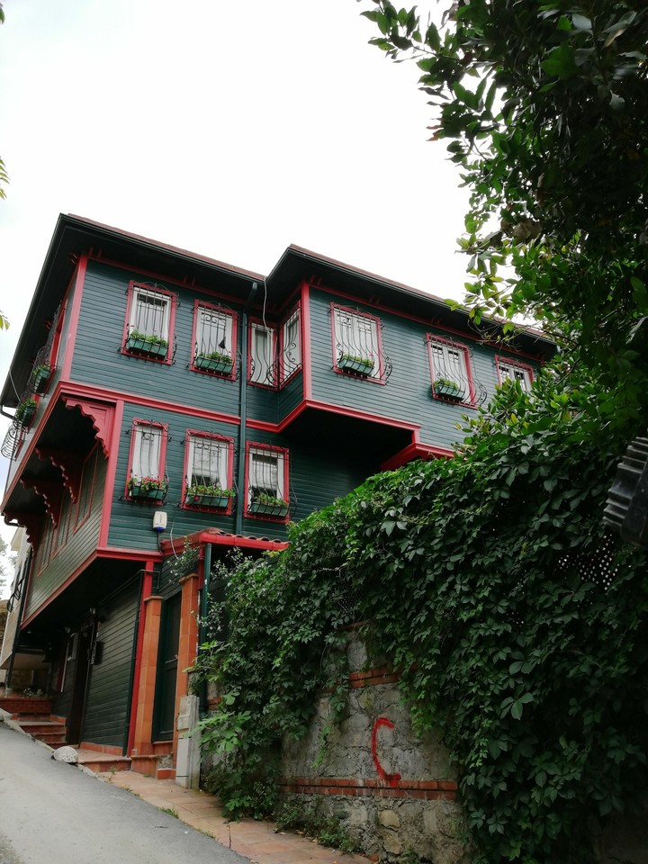 wooden house