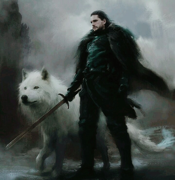 john snow and ghost