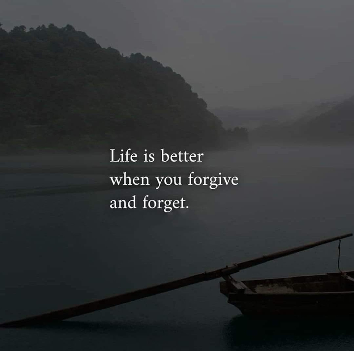 forgive and forget