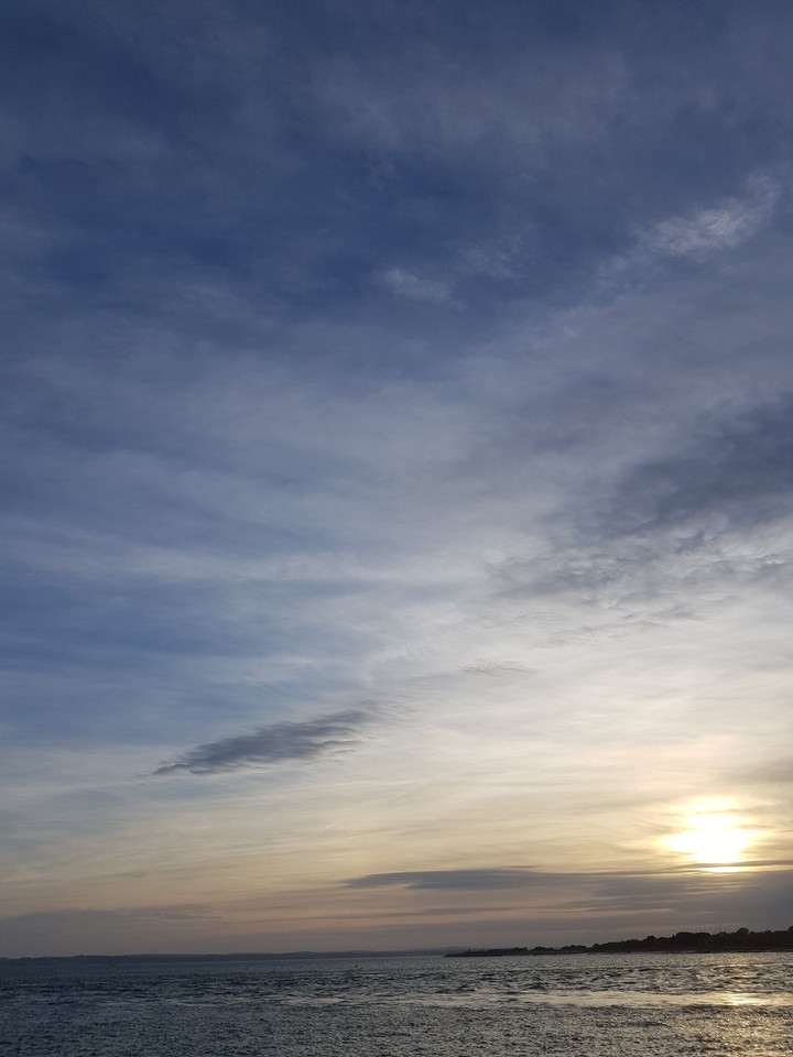 Blue rainbow