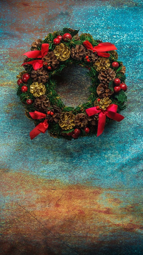 tapety wreath, ornament