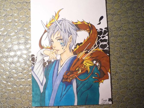 The boy and the dragon