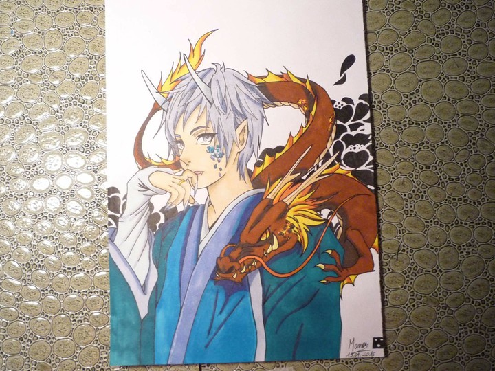 The boy and the dragon
