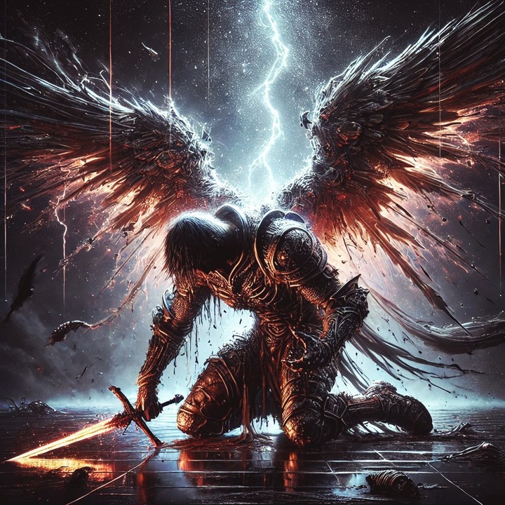 The fallen warrior
