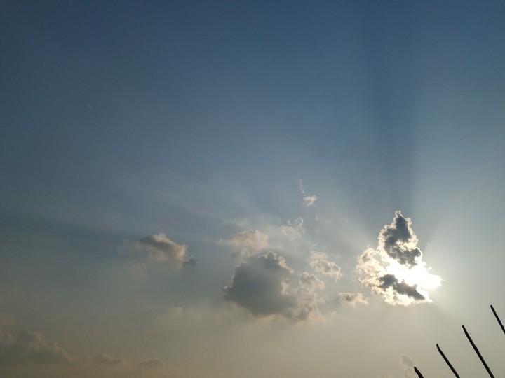 sun #clouds#nature