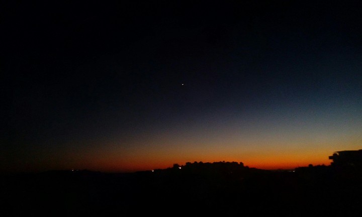 star at sky