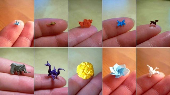 小さな折り紙 Small origami
